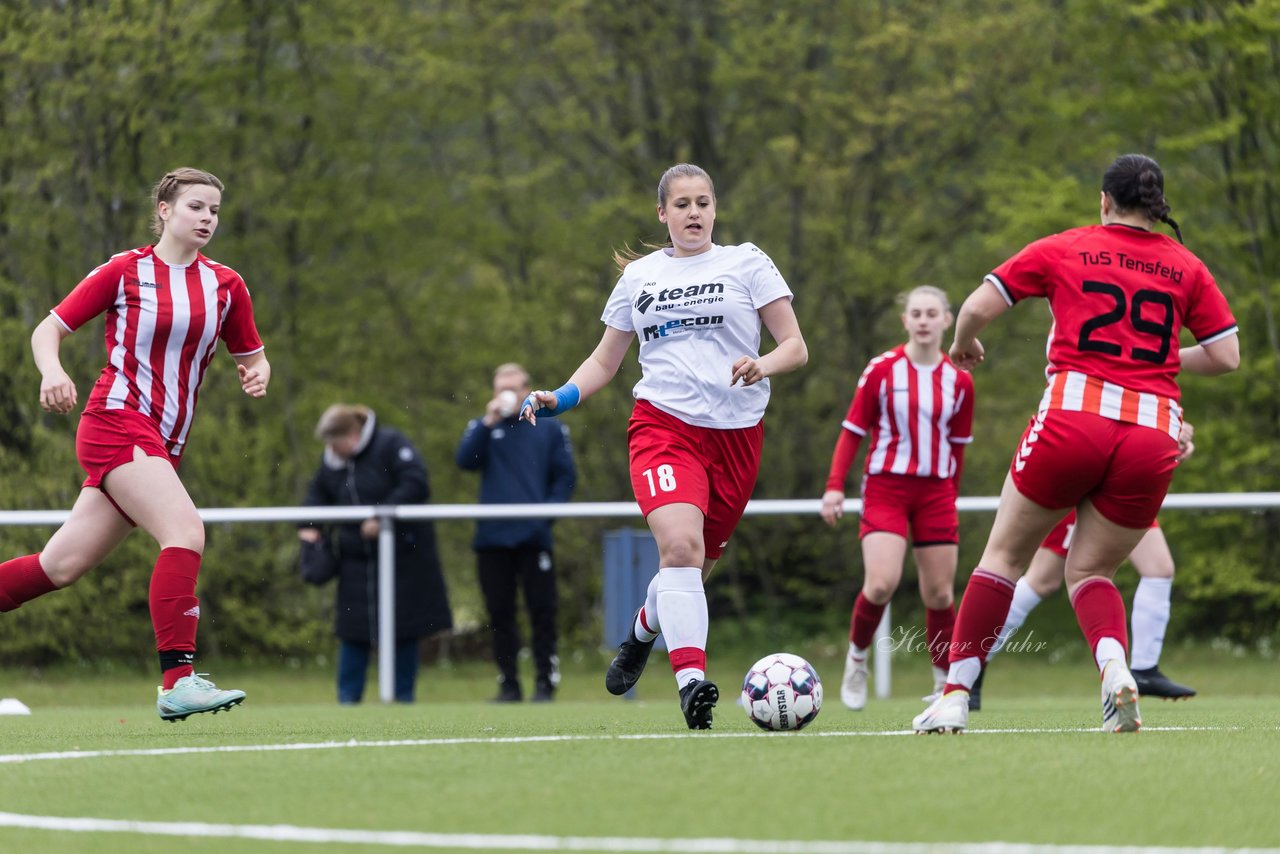 Bild 223 - wBJ SV Wahlstedt - TuS Tensfeld : Ergebnis: 0:0